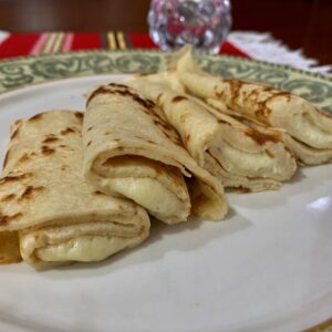 Cheesy Crêpes